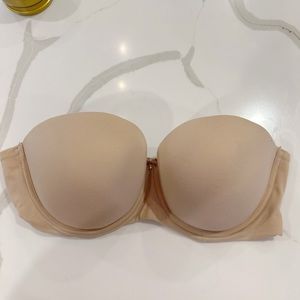 SOMA 40D Tan Strapless Bra